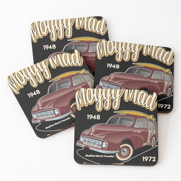 Artikelvorschau, Morris Minor Traveller Moggy Mad entworfen und verkauft von dpi-print.