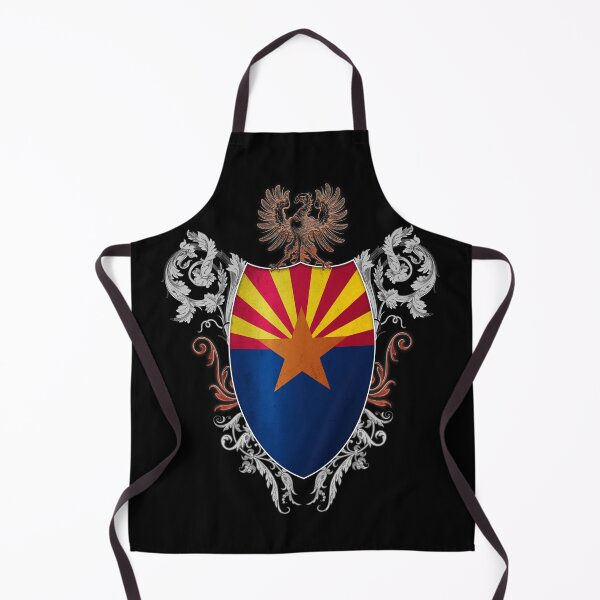 Item preview, Arizona flag medieval heraldry coat of arms style designed and sold by ChaosEdits.