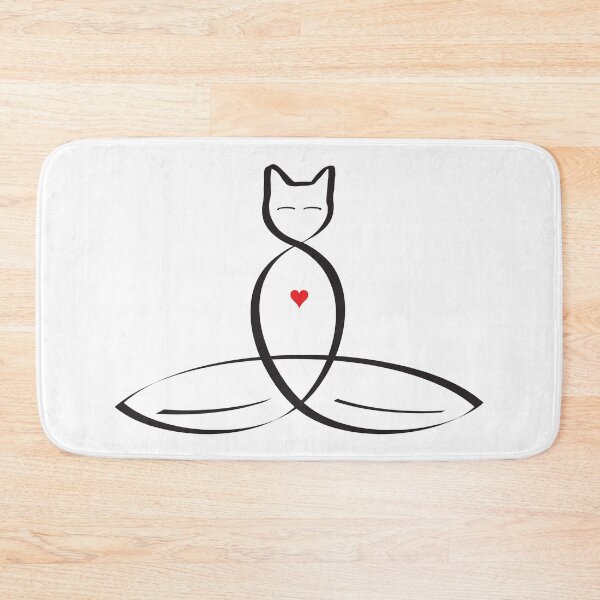 Item preview, Yoga Cat Meditator designed and sold by Mindful-Designs.