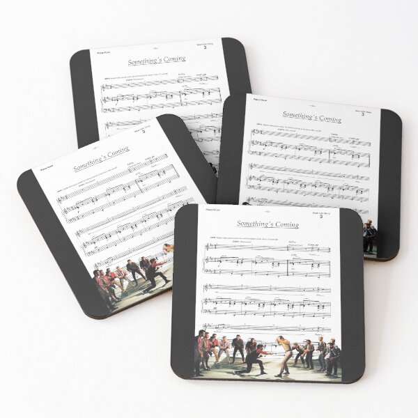 Item preview, West Side Story Something_s Coming Sheet Music Premium  designed and sold by BADINKlm.