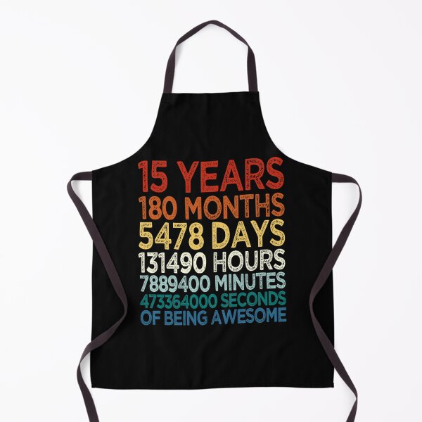 Item preview, 15 Years Old Birthday, 15th Birthday, Fifteen Years of Being Awesome, Youth Funny Vintage designed and sold by Anneliese Fuchs.