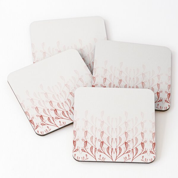 Item preview, White Alyssum & Poinciana Fading Leaves designed and sold by Kettukas.