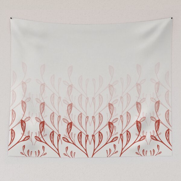 Item preview, White Alyssum & Poinciana Fading Leaves designed and sold by Kettukas.