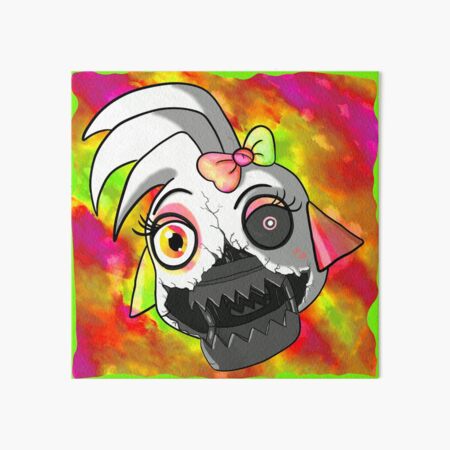 Withered Chica (Withereds 3) Art Board Print for Sale by ItsameWario