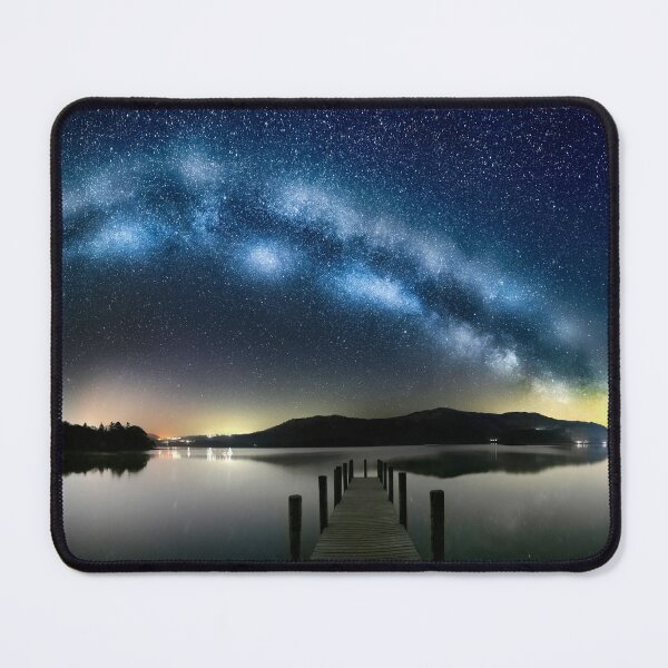 Item preview, Milky Way Arching over a Jetty and Lake designed and sold by Tony North.