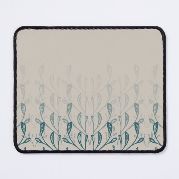 Item preview, Perfectly Pale & Harbor Blue Fading Leaves designed and sold by Kettukas.