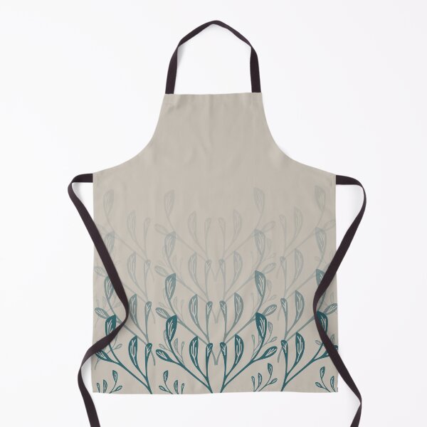 Item preview, Perfectly Pale & Harbor Blue Fading Leaves designed and sold by Kettukas.