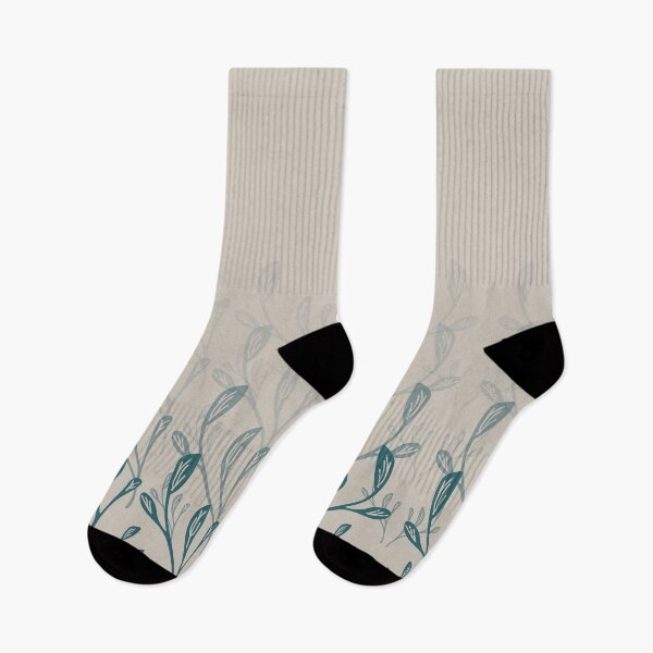 Item preview, Perfectly Pale & Harbor Blue Fading Leaves designed and sold by Kettukas.