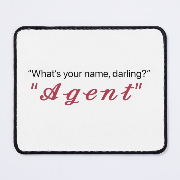 Item preview, “Agent” designed and sold by KatsStore.