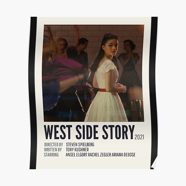 West Side Story 2021 Poster By Badinklm Redbubble