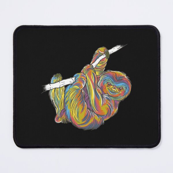 Item preview, Colorful sloth designed and sold by DerSenat.