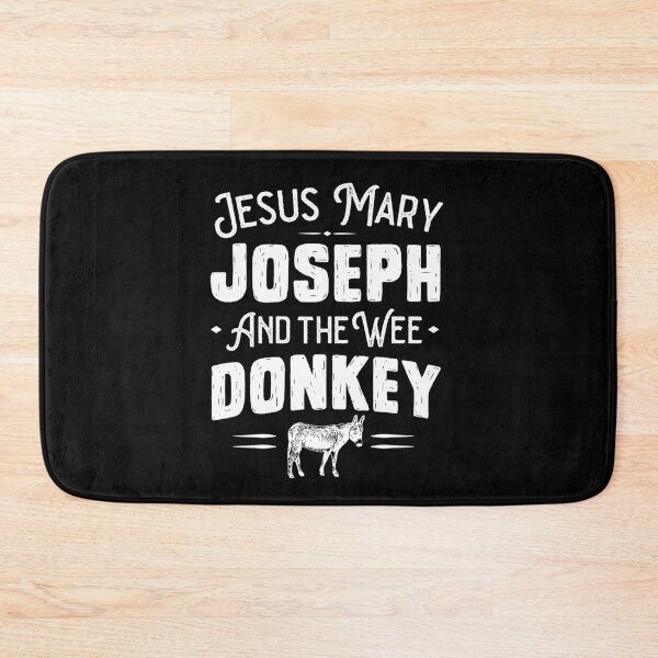Item preview, Jesus Mary Joseph and the wee Donkey - line of duty designed and sold by InkyJack.