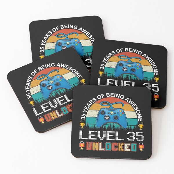 Item preview, 35 Years Gamer Birthday - 35 Years Of Being Awesome designed and sold by Anneliese Fuchs.
