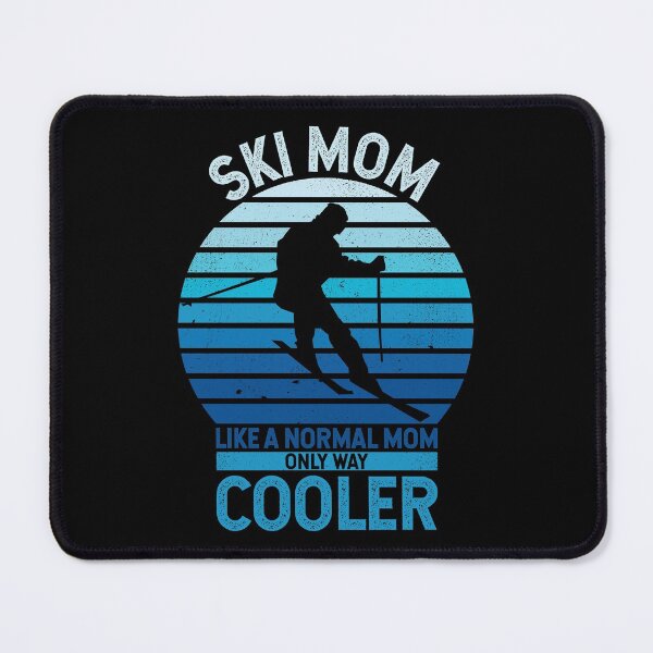 Item preview, Funny Vintage Ski Mom Ski Lover designed and sold by dass-art.