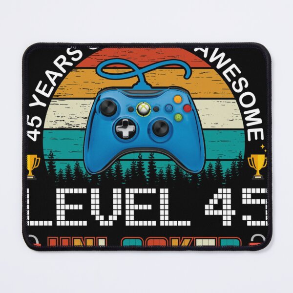 Item preview, 45 Years Gamer Birthday - 45 Years Of Being Awesome designed and sold by Anneliese Fuchs.