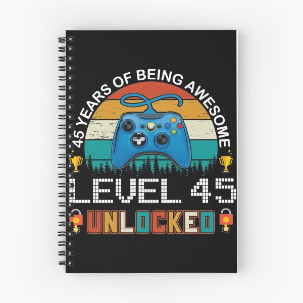 Item preview, 45 Years Gamer Birthday - 45 Years Of Being Awesome designed and sold by Anneliese Fuchs.