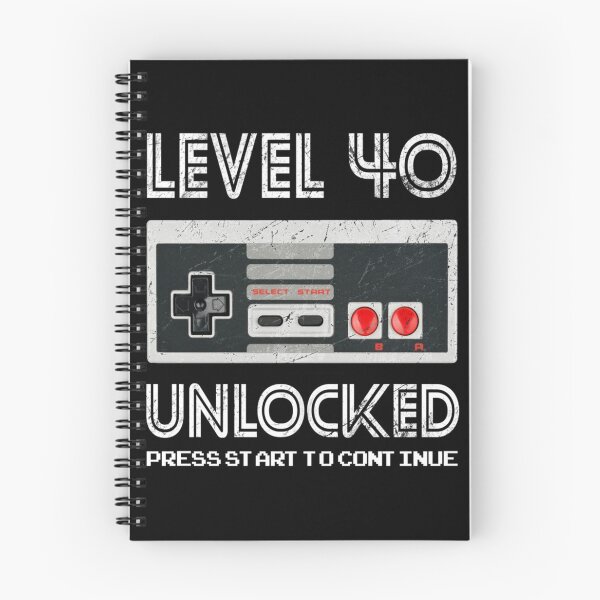 Item preview, 40 Year Old Fourty Birthday Gift Level 40 unlocked gamer designed and sold by Anneliese Fuchs.