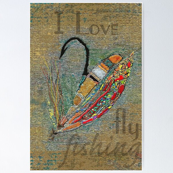 Fishing Lures and Flies Poster for Sale by Blakery