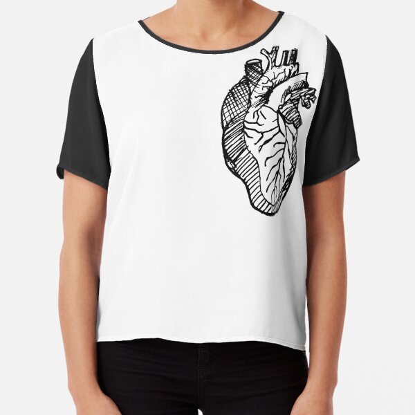 heartless Chiffon Top
