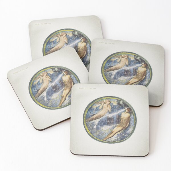 Item preview, Grave Of The Sea Sir Edward Burne Jones painting designed and sold by UsedToBeStatue.