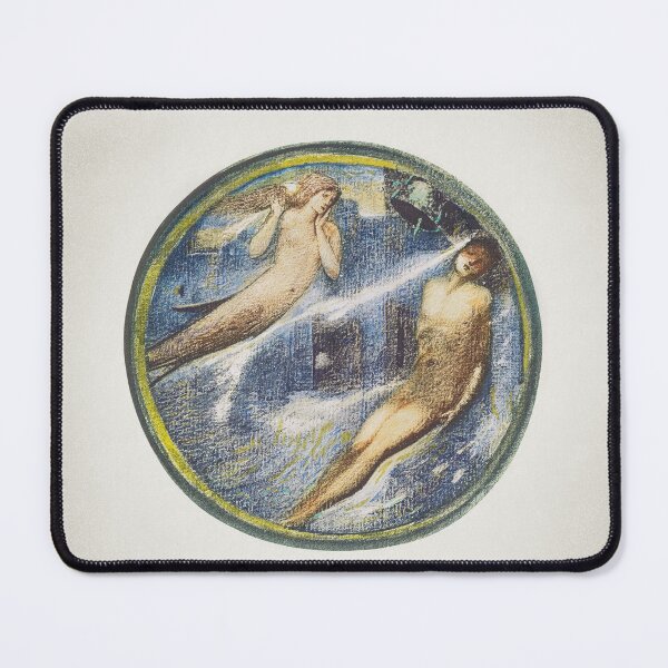 Item preview, Grave Of The Sea Sir Edward Burne Jones painting designed and sold by UsedToBeStatue.