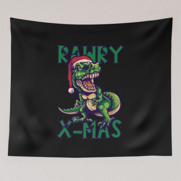 Item preview, Cool Funny T-rex Santa - Rawry Xmas designed and sold by laiwole.