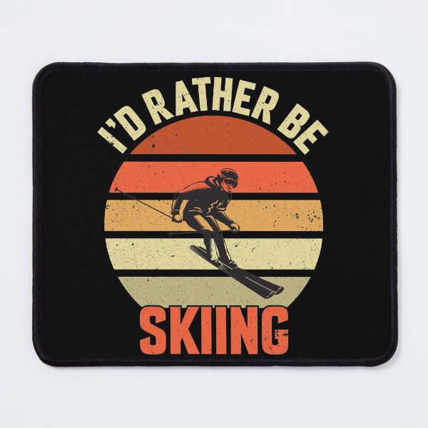 Item preview, I'd Rather Be Skiing: Vintage ski t-shirt designed and sold by GutsStore.
