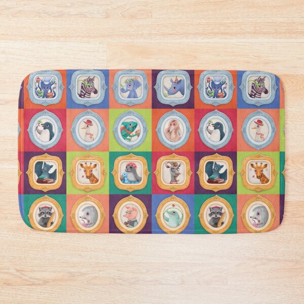 Item preview, Funny Animals in Frames, cute and whimsical designed and sold by ellastella.
