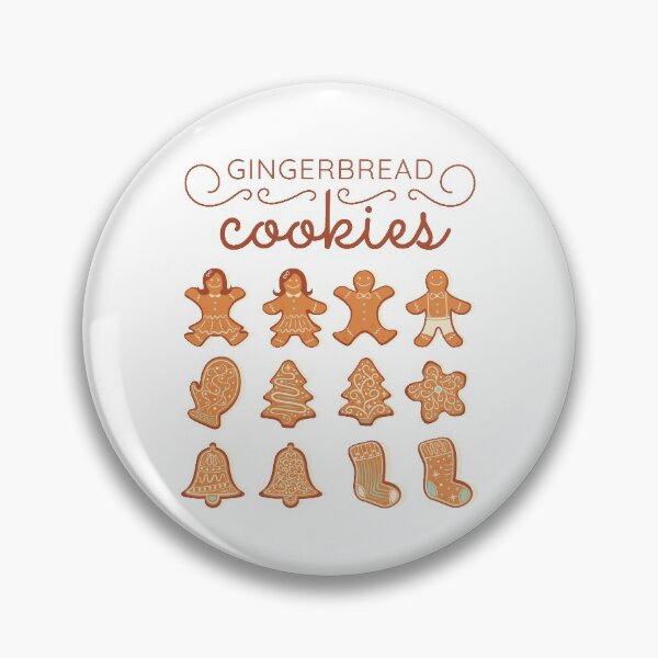 Item preview, Cute Christmas Gingerbread Cookies designed and sold by TamGustam.