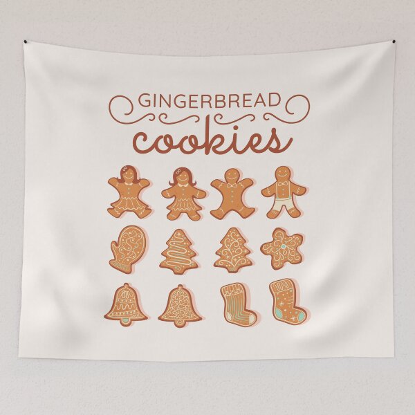 Item preview, Cute Christmas Gingerbread Cookies designed and sold by TamGustam.