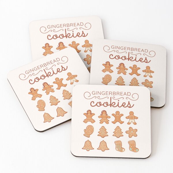 Item preview, Cute Christmas Gingerbread Cookies designed and sold by TamGustam.