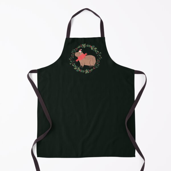 Item preview, Capybara Cappy Christmas for Capybara lovers designed and sold by KlaraMacinka.