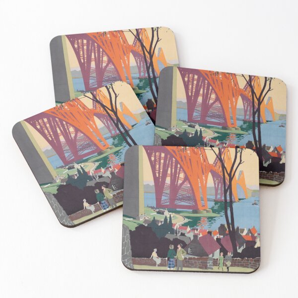 Item preview, Vintage Scotland Travel Illustration designed and sold by JoyforU.