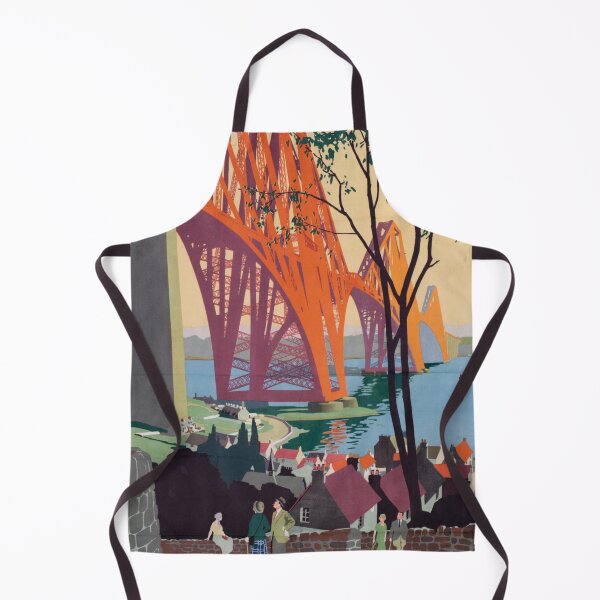 Item preview, Vintage Scotland Travel Illustration designed and sold by JoyforU.