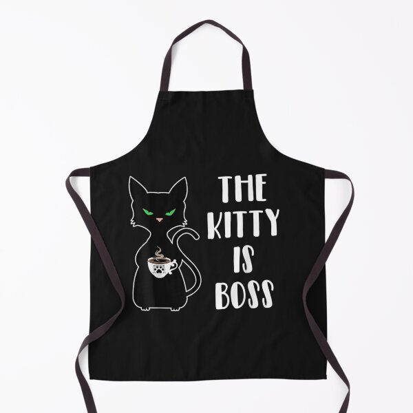 Item preview, The Kitty is Boss Shirt,Black Cat Boss Shirts,Funny Boss Cat T-Shirt designed and sold by shop luisant.