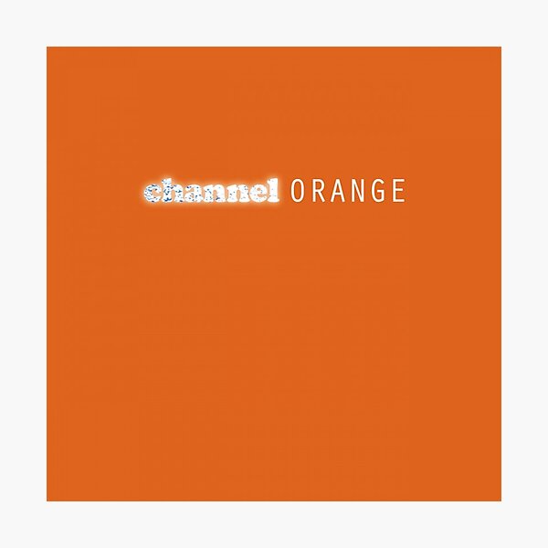 Channel Orange Photographic Print