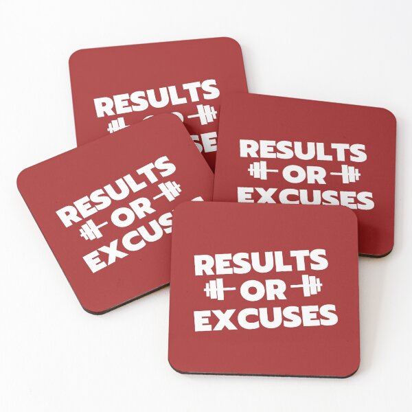 Item preview, RESULTS OR EXCUSES designed and sold by successmom.