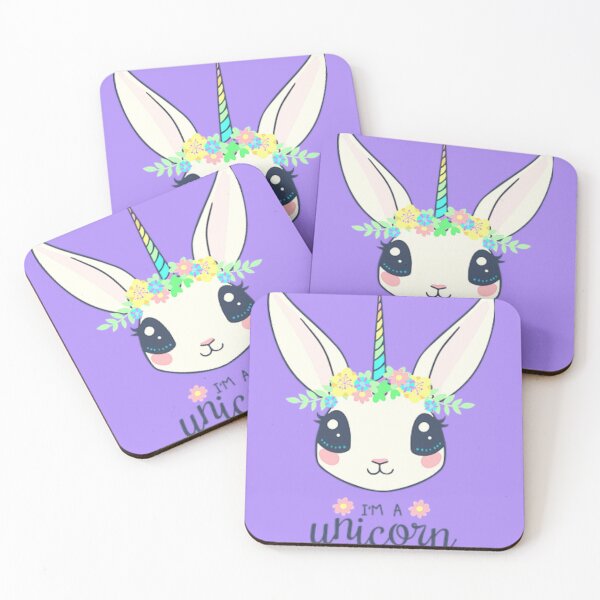 Item preview, cute unicorn rabbit designed and sold by designbyuzi.