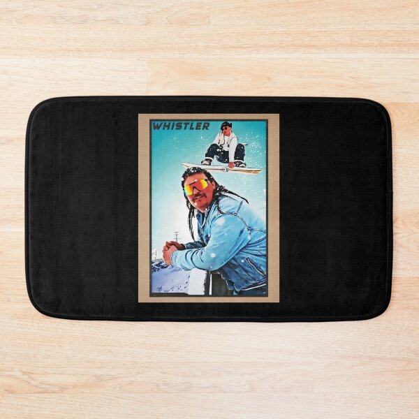 Item preview,   Whistler snowboard Mullet denim retro vintage skiing 80's designed and sold by Captain-Jackson.