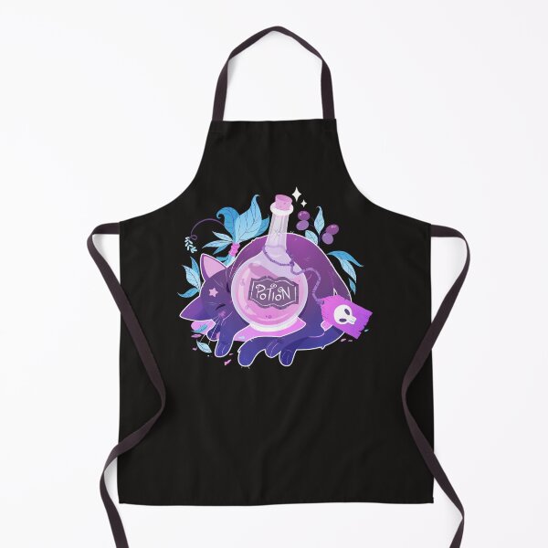 Item preview, Potion Cat Sticker designed and sold by StephanieHemmer.