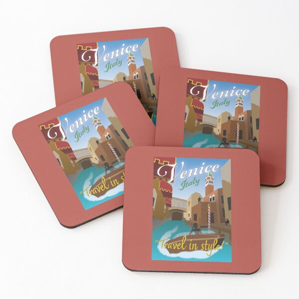 Item preview, Venice - Vintage Travel Poster designed and sold by ToddRDesign.