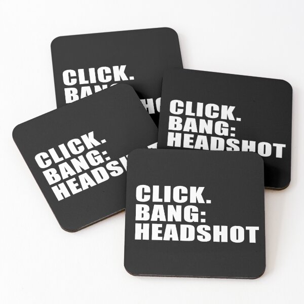Item preview, CLICK BANG HEADSHOT . designed and sold by TheOrqUitO.