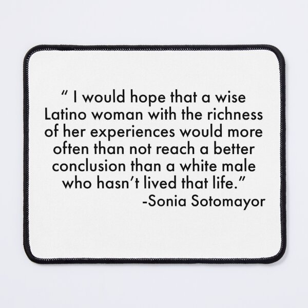 Item preview, Sonia Sotomayor on Latina women designed and sold by Yviemakes.