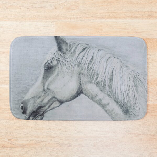 Item preview, Grey Horse Drawing designed and sold by Karen Harding Art and Illustration .