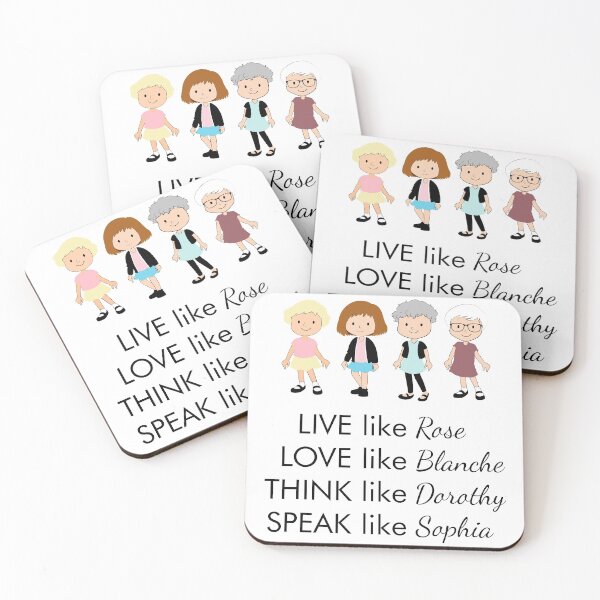 Item preview, The Golden Girls Sitcom TV Rose Blanche Dorothy Sophia designed and sold by istoriadesign.