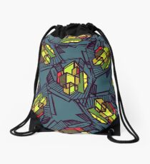 Urban city Drawstring Bag