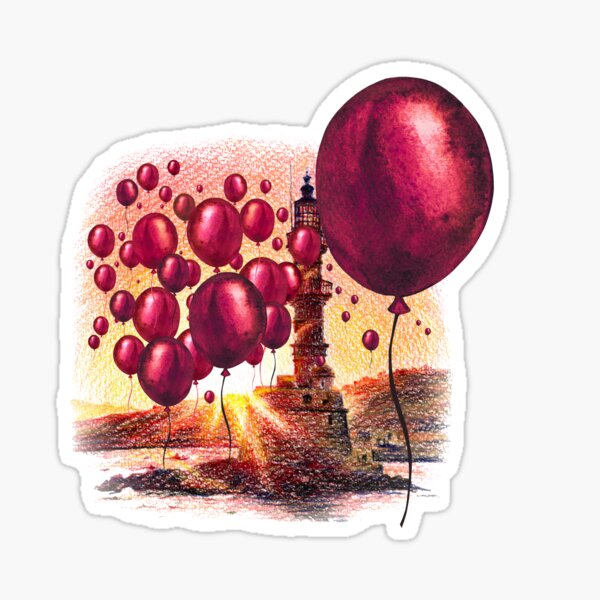 The Red Balloon Sticker