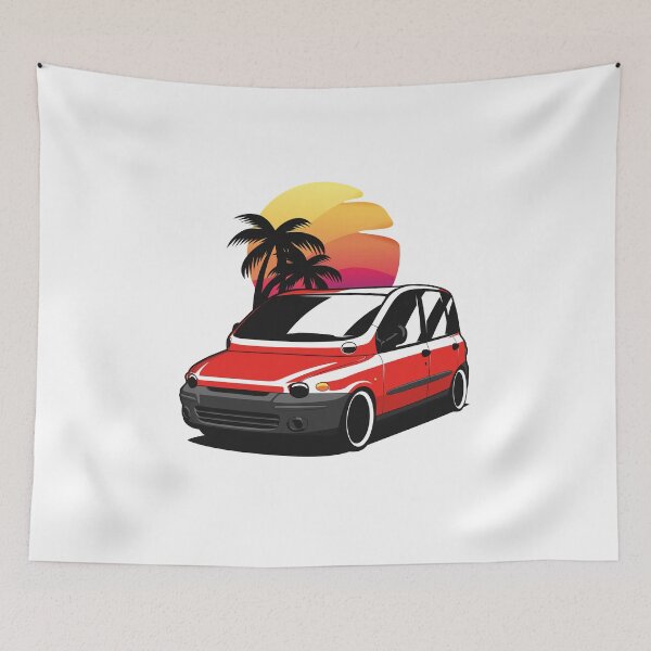 Item preview, Red Fiat Multipla Sunset designed and sold by KaroCars.