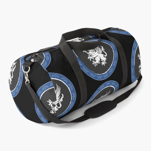 Item preview, Grey Warden Blue Heraldry - Dragon Age Geometric Art designed and sold by Yannick Toney.