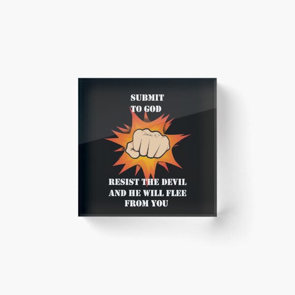 Item preview, Submit yourself to God, resist the devil designed and sold by Warih.